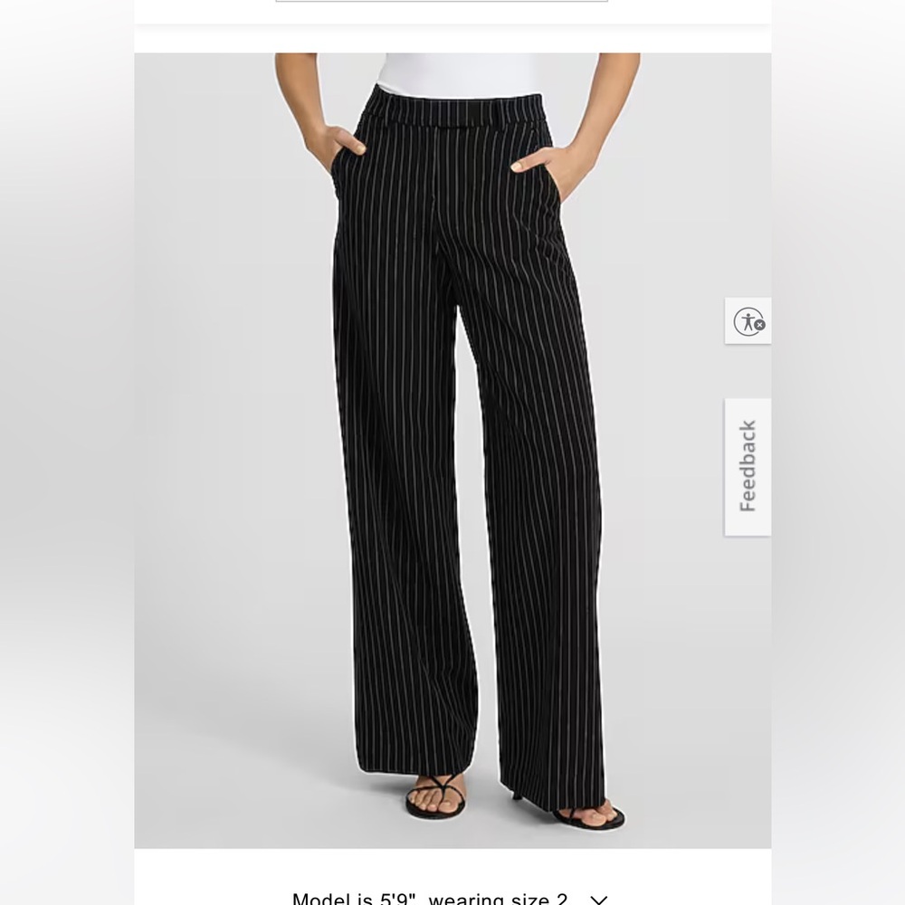 Express, editor relaxed trouser, mid rise TALL/LONG